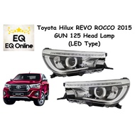 Toyota Hilux Revo Rocco 2015 GUN125 Head Lamp  Taiwan (Projector + LED Type) LAMPU DEPAN Lampu Besar
