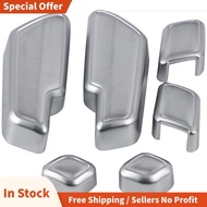 6Pcs Chrome Car Door Seat Adjust Buttons Switch For - E Class W204 W205 W212 W218 X204 X166 C E   ML