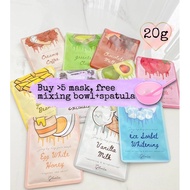 Masker Organic Original Masker by Lea Gloria Mask 20gram Clay Mask Powder Mask Face Mask Lea Gloria 