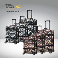 C BY CAMEL ACTIVE SOFTCASE LUGGAGE COMBO SET - SECURE ZIP + TSA - 51700120-24-28