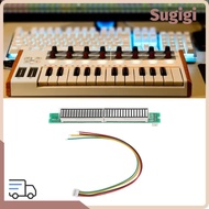SUGIGMY Music Level Indicator Module, 32-Bit 8 Effects Adjustable Brightness Sound Level Display Boa