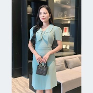 Đầm công sở thời trang cổ nơ - Eden Fashion Store - D513