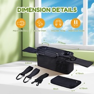 Stroller Accessories Stroller Organizer Stroller Caddy Stroller Cup Holder, Universal Fits Doona Car