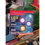 9W 3 COLOR LED DOWNLIGHT