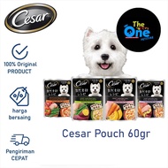 Makanan Anjing Basah Makanan Anjing Cesar Pouch 60gr Makanan Anjing Pouch