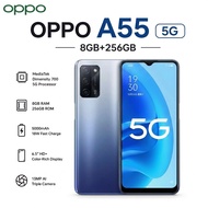 OPPO A55 5G 8GB+256GB | 6.51" HD+ Display | 5000mAh Battery | 50MP AI Kamera | Rangkaian 5G
