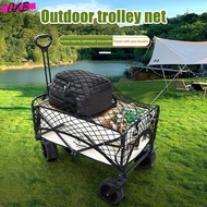 G.X.B Camping Trolley Net With Hook Wagon Cargo Net Heavy Duty Nylon Net For Garden Cart Folding Tro