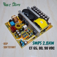 SMPS 25A CT 65v 80v 90VDC 2800w For Audio Amplifier Power Supply