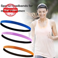 Sweat Wicking Non Slip Silicone Polyester Sports Headband For Men Women Yoga Running Fitness L1q3