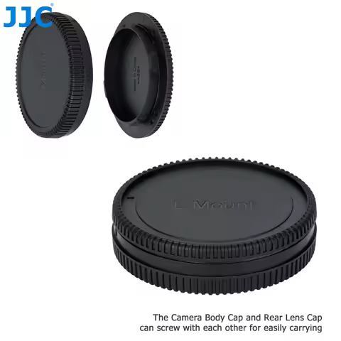 JJC Camera Body Cap Rear Lens Cap Cover Leica SL Leica CL Panasonic Lumix DC-S5M2 DC-S5 S9 S5 II S5 