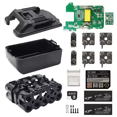 BL1830 Li-ion Battery Case Charging Protection Circuit Board Box For Makita 18V 3.0Ah 6.0Ah Label LE
