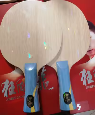 DHS Hurricane W968 N301S CARBON Wood Table Tennis Racket Ping Pong Blade FL Offensive Racquet NATION