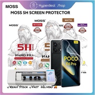Moss 5H Screen Protector Poco X7 X6 Pro 5G Poco F6 Pro F6 X6 5G Poco F5 Pro 5G  Screen Protector HD 