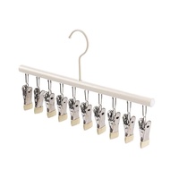 Stainless Steel Windproof Clothespin Laundry Hanger Sock Bra Drying Rack Penyangkut Stokin Klip Taha