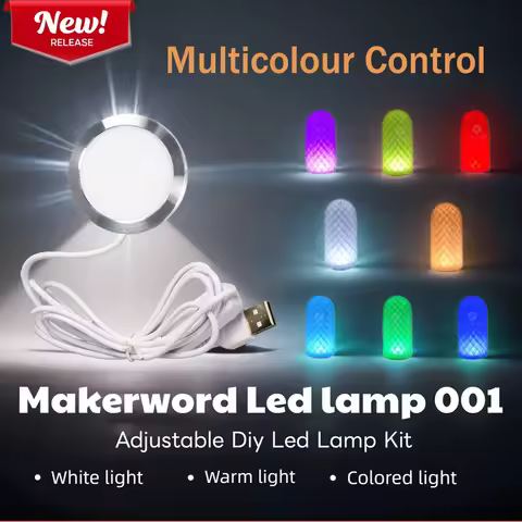 3D Printer LED Lamp Kit 001 Compatible with Bambu lab A1/A1mini/P1S/P1P/X1C Makerworld Maker's Suppl