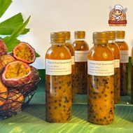 Passion Fruit Syrup Concentrate Juice 250ml Jus Sirap Markisa Original Fresh Homemade