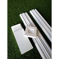 frame pintu / door frame / diy Wainscoting /window frame. / jenang pintu