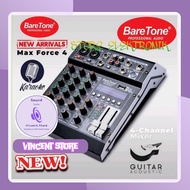 BARETONE 4 CHANNEL MAX MIXER Force 4, BLUETOOTH MIXER - -, -