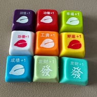 คีย์บอร์ด Fidget Toys Finger Keyboard ของเล่น LED CLOCKER FIDGET TOYS สำหรับผู้ใหญ่และเด็ก DGT-TH