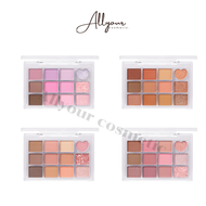 (ของแท้) อายแชโดว์ ODBO REAL HEART COLOR EYE PALETTE เนื้อเนียน เกลี่ยง่าย ติดทนนาน OD2019