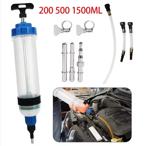 200/500/1500ML Car Oil Fluid Extractor Manual Suction Vacuum Extractor SiphonPump Brake Fluid Fluid 