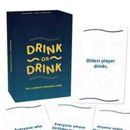 Drink Or Drink Hilarious Drinking Card Game - 55 Prompts & Challenges, 18+ Adult Party Game Perfect 