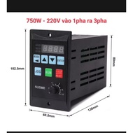 Inverter capacity 750w voltage 220v input 1 phase output 3 phase new 1 year