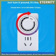 ETERNITY 12/24 Hours Cyclic Timer Switch Kitchen Timer Outlet Loop Universal Timing Soet Mechanical 