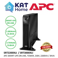 APC SMART-UPS ON LINE SRT2200XLI (2200VA) / SRT3000XLI (3KVA), TOWER, 230V, 8X C13+2X C19 IEC OUTLETS, SMARTSLOT