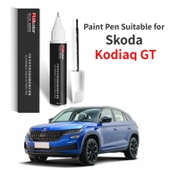 Paint Pen Suitable for Skoda Kodiaq GT Paint Fixer Black White Kodiaq GT Modification Accessories Complete Collection Car Paint
