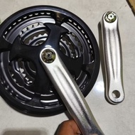 TANOZERO Crank triple 3 stack MTB bike hybrid touring vintage Prowheel Alloy 28 38 48T Gear Crank Ge