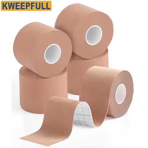 5 Roll Kinesiology Tape Precut | Waterproof Elastic Athletic Tape, Adhesive Sports Tape for Muscle P
