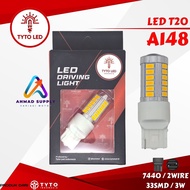 TYTO A148 Car Led Light Socket T20 7440 33SMD 3Watt Dc Canbus