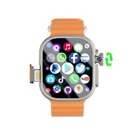 2025 New DW100 Smart Watch S10 Ultra 3 Android 10.0 180° Rotary Blood Pressure Camera GPS WIFI 2.29 