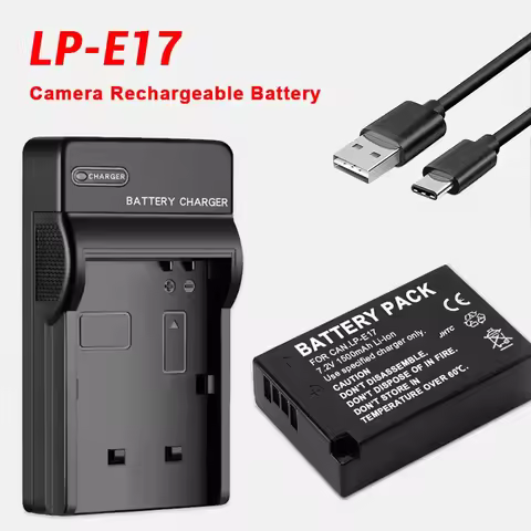 LP-E17 LPE17 Camera Battery 7.2V for Canon EOS M3 M5 M6 200D 250D 750D 760D 800D 77D T6i T6s X8i R50