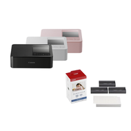 佳能 - (2色) Canon SELPHY CP1500 輕巧熱昇華相片打印機 + KP-108In相紙套裝 白色 [平行進口]│留下倩影、快速打印、珍貴回憶、適合旅行 / 戶外