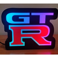 GTR Logo USB A LED Light Box VER 2
