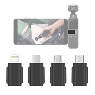 ตัวแปลงโทรศัพท์ สําหรับ DJI Osmo Pocket 2/Osmo Pocket 1 Handheld Gimbal IOS USB-C Type-C เป็น Micro-