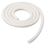 As one white silicone sponge φ5mm (1m cut product) /1-9674-06-01