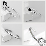DORIS JEWELRY Women Bracelet Bangle Original Silver Perempuan Rantai Tangan Diamond 925 Moissanite Gelang Fashion M116