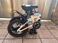 二手單車 14寸 白色Sooibe 003小童摺疊單車 (元朗Yuen long)