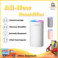 Air Humidifier With Essential Oil Diffuser Aroma Aromaterapi Wangian Wap Asap Pewangi Bilik Tidur Ru