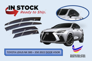 TOYOTA LEXUS NX300 - 350 2022 AG DOOR VISOR
