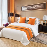 Shop Bedsidehun Towel B & B B Bed Flag High-End Hotel Simple Embroidered Bed Cover Bedding Shop Hote