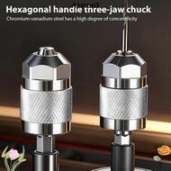 ANXSUN3 Quick Change Chuck, Hexagonal Handle 1.5-6.5mm Drill Chuck Adapter,  1/4 Inch Self-Tightenin