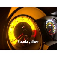 Satria Neo Strada custom meter plate (auto/manual) 8k rpm/240kmh  -papan meter custom