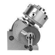 New 5-Inch Dividing Head Indexing Dividing Head 5 Inch Headstock Adjustable 3-jaw Chuck For Milling 