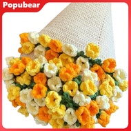 DIY Crochet Flowers Blanket Rose Bouquet Blanket Crocheting Kit Bouquet Throw Blanket Craft Kit for 