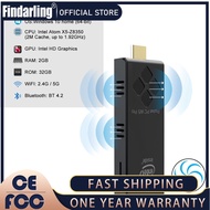 T5B Mini PC Intel Z8350 Quad Core 8GB 128GB Windows 10 Stick HD Wifi BT4.2 Computador 4GB 64GB