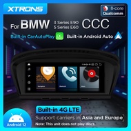 【YF】 XTRONS 8.8'' Android 12 Qualcomm 8-Core 4 64 Car Multimedia Player For BMWFor E60 (2005-2008)/E90 (2005-2008) CCC Built in CP